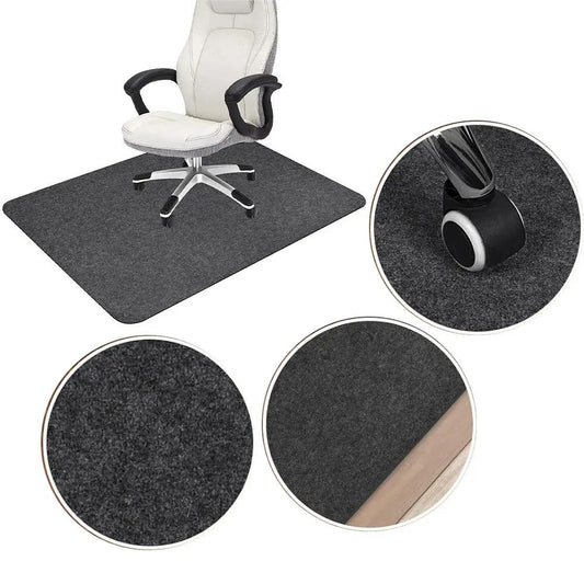 Ochranná podložka pod stoličku, sivá-1