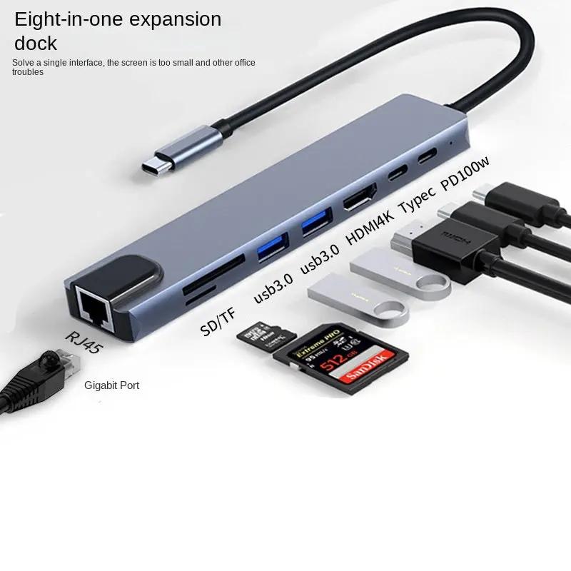 Hub Type-C avec HDMI - Adaptateur Multi-Port USB 3.0 Aura Setup