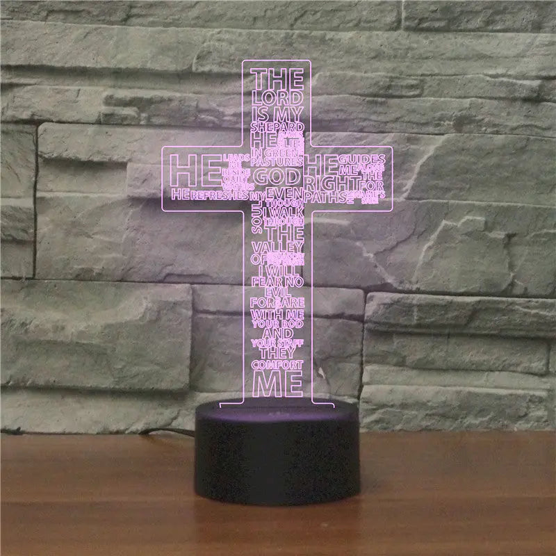 3D light, colorful touch remote control LED Aura Setup