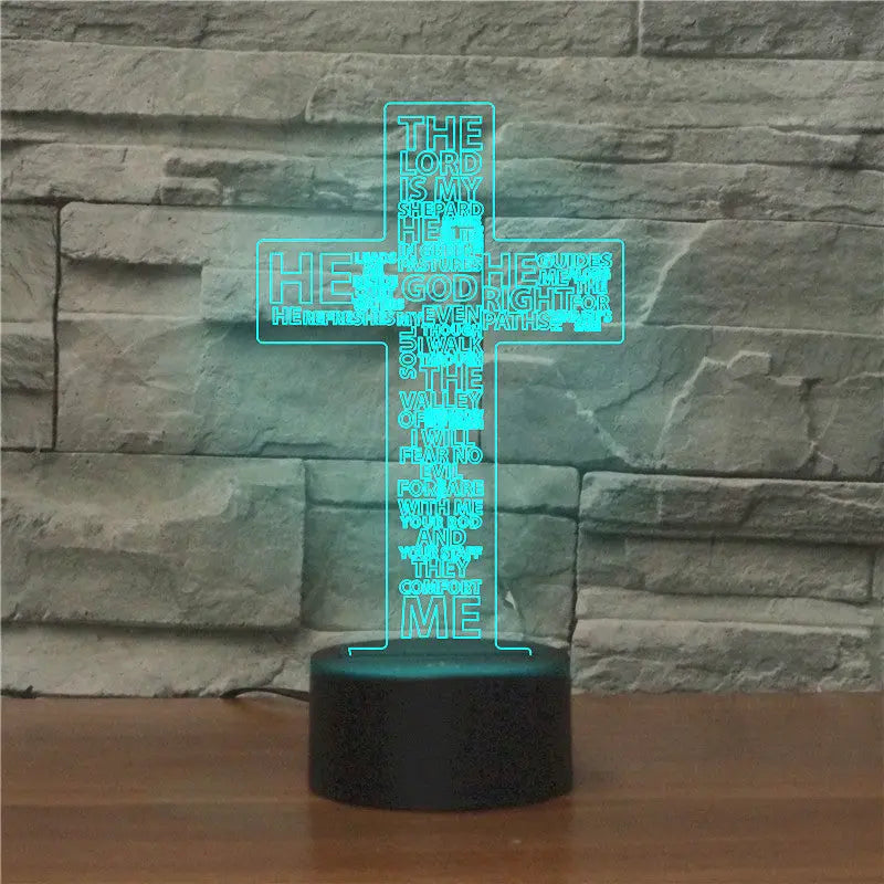 3D light, colorful touch remote control LED Aura Setup