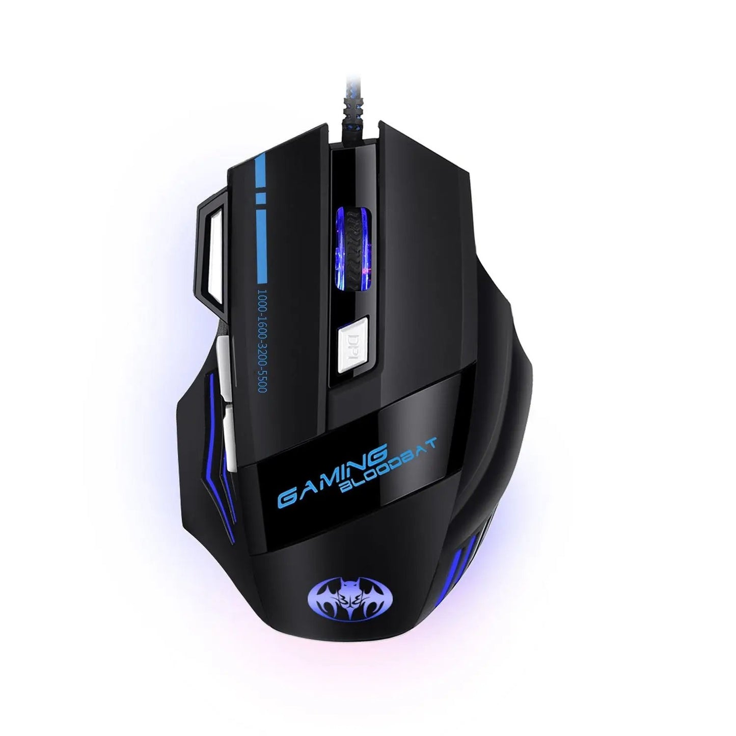 Souris Gaming Optique USB - 8 Boutons Programmables + Led Aura Setup