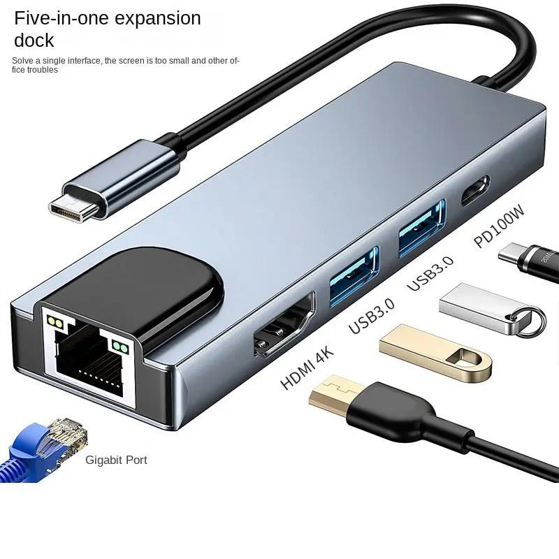 Hub Type-C avec HDMI - Adaptateur Multi-Port USB 3.0 Aura Setup