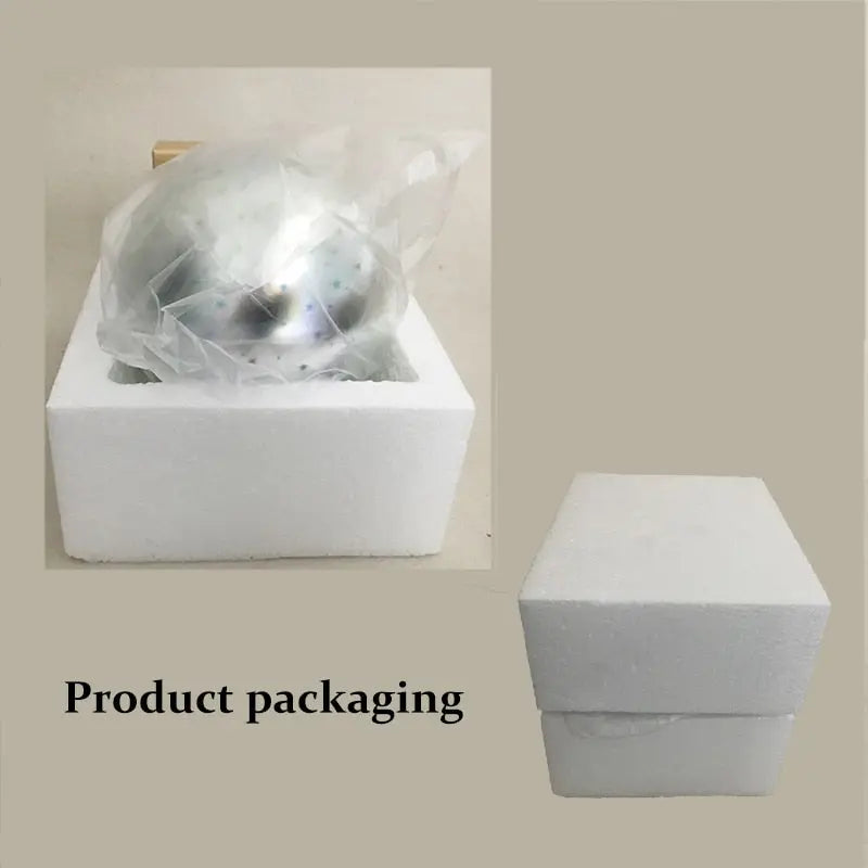 Boule de Verre 3D Lumineuse Magique - Feux d'artifice eprolo