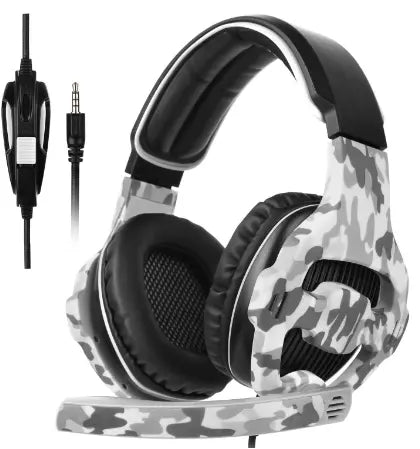 Casque Gaming Over-Ear Filaire - USB Jack 3.5mm 111dB Confort Aura Setup