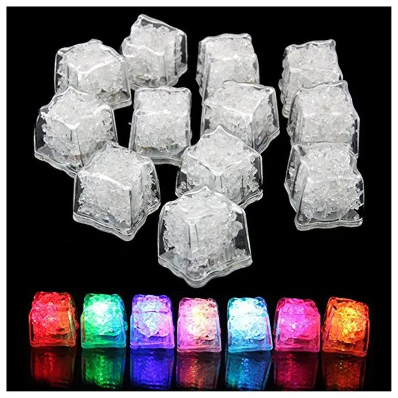 Colorful LED Light Ice Aura Setup