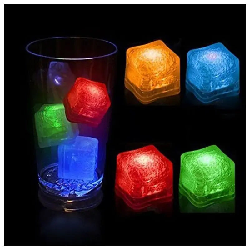 Colorful LED Light Ice Aura Setup