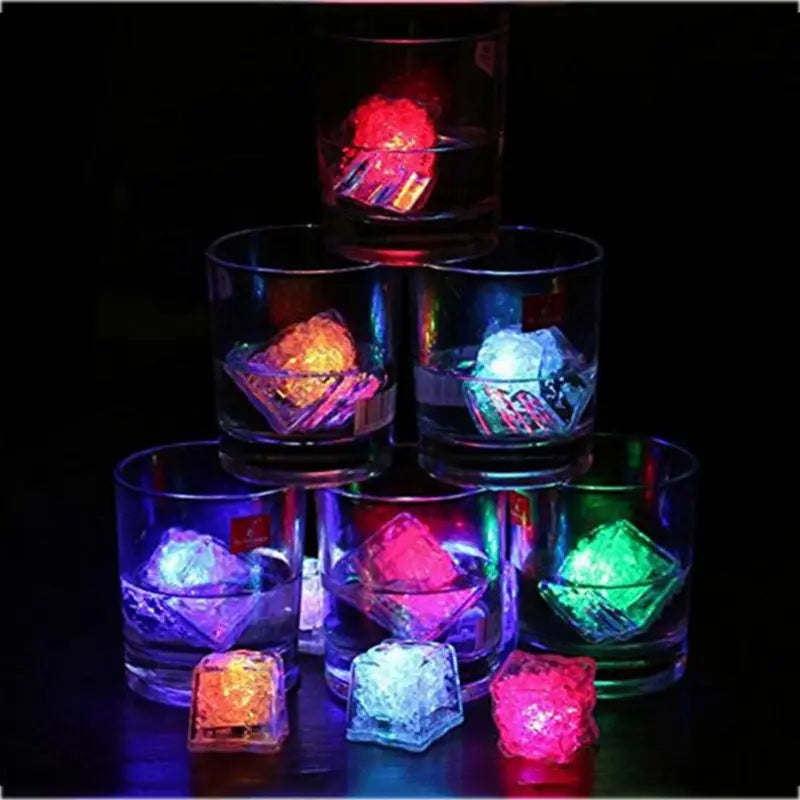 Colorful LED Light Ice Aura Setup