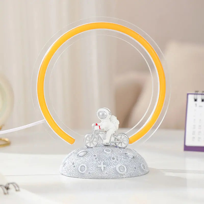 Creative LED Astronaut Nightlight Ins Wind Gift Cartoon Small Table Lamp Bedroom Decoration Desktop Small Ornaments eprolo