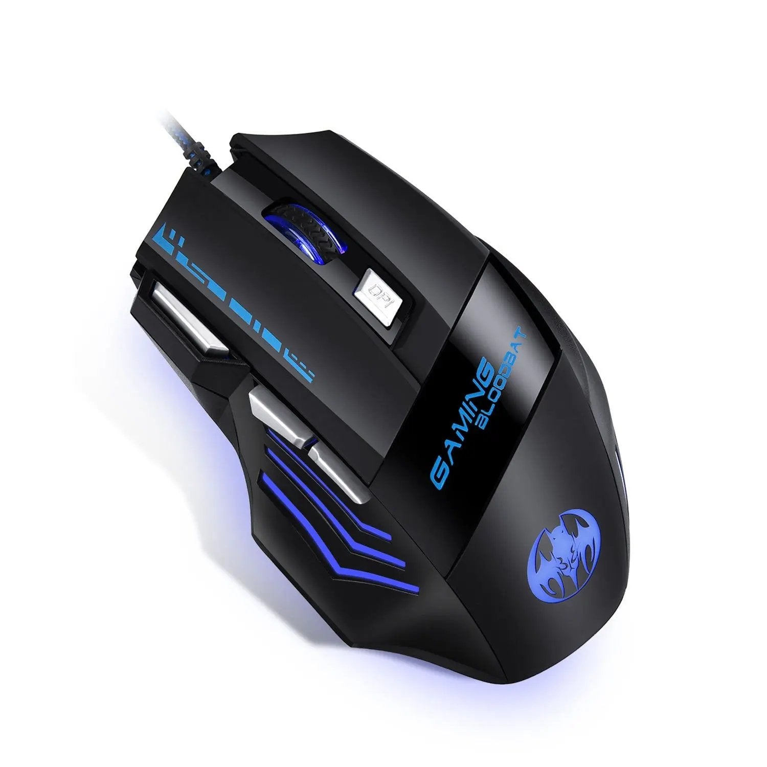 Souris Gaming Optique USB - 8 Boutons Programmables + Led Aura Setup