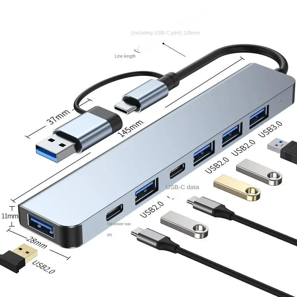 Hub Type-C avec HDMI - Adaptateur Multi-Port USB 3.0 Aura Setup