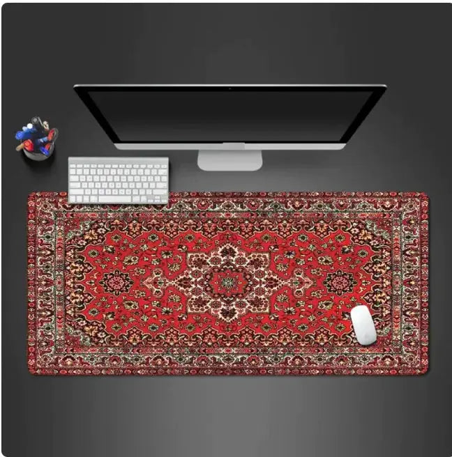 Futuristic Design Gaming Mouse Pad Aura Setup