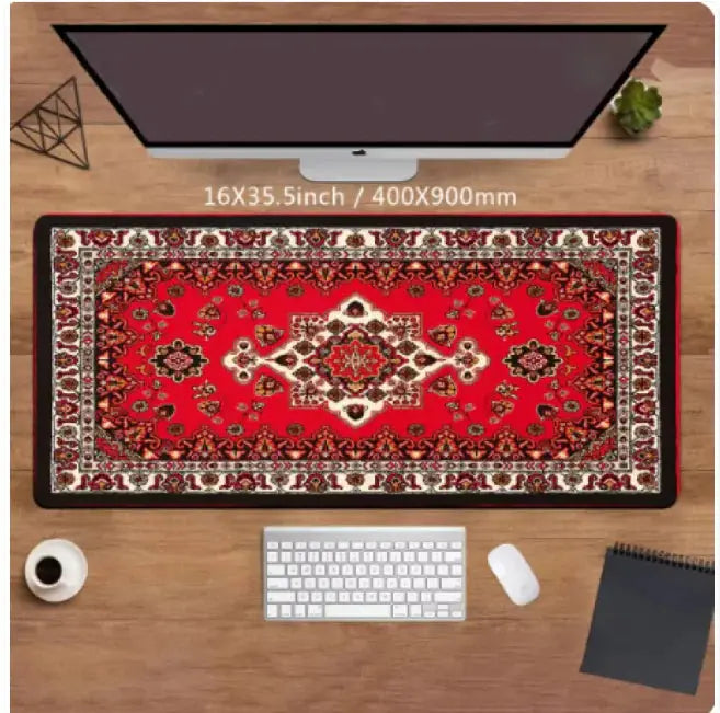 Futuristic Design Gaming Mouse Pad Aura Setup