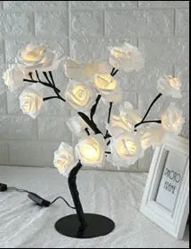 LED Tree Lamp Rose Small Tree Lamp Modeling Lamp Table Lamp Aura Setup