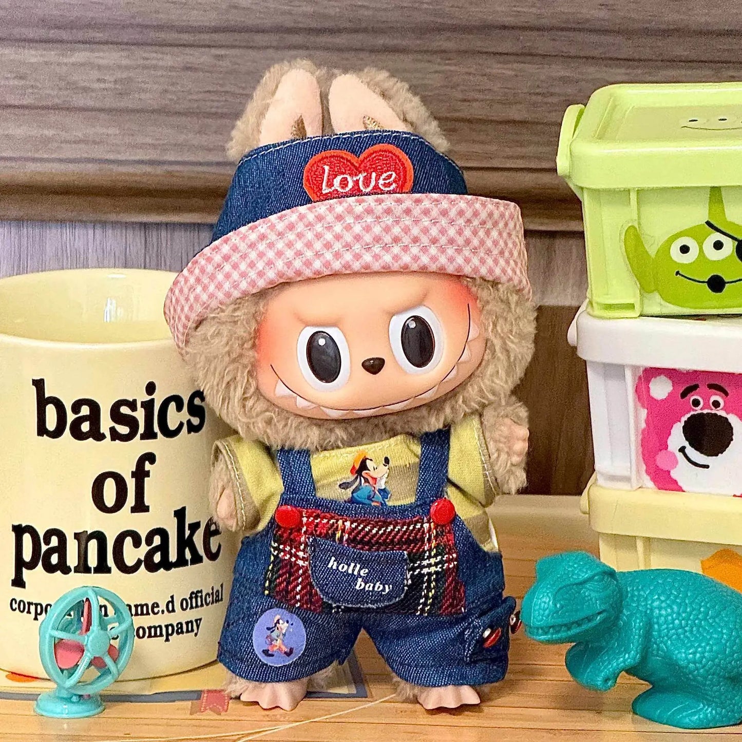 Labubu DIY Vêtements Personnalisés pour Figurines Aura Setup