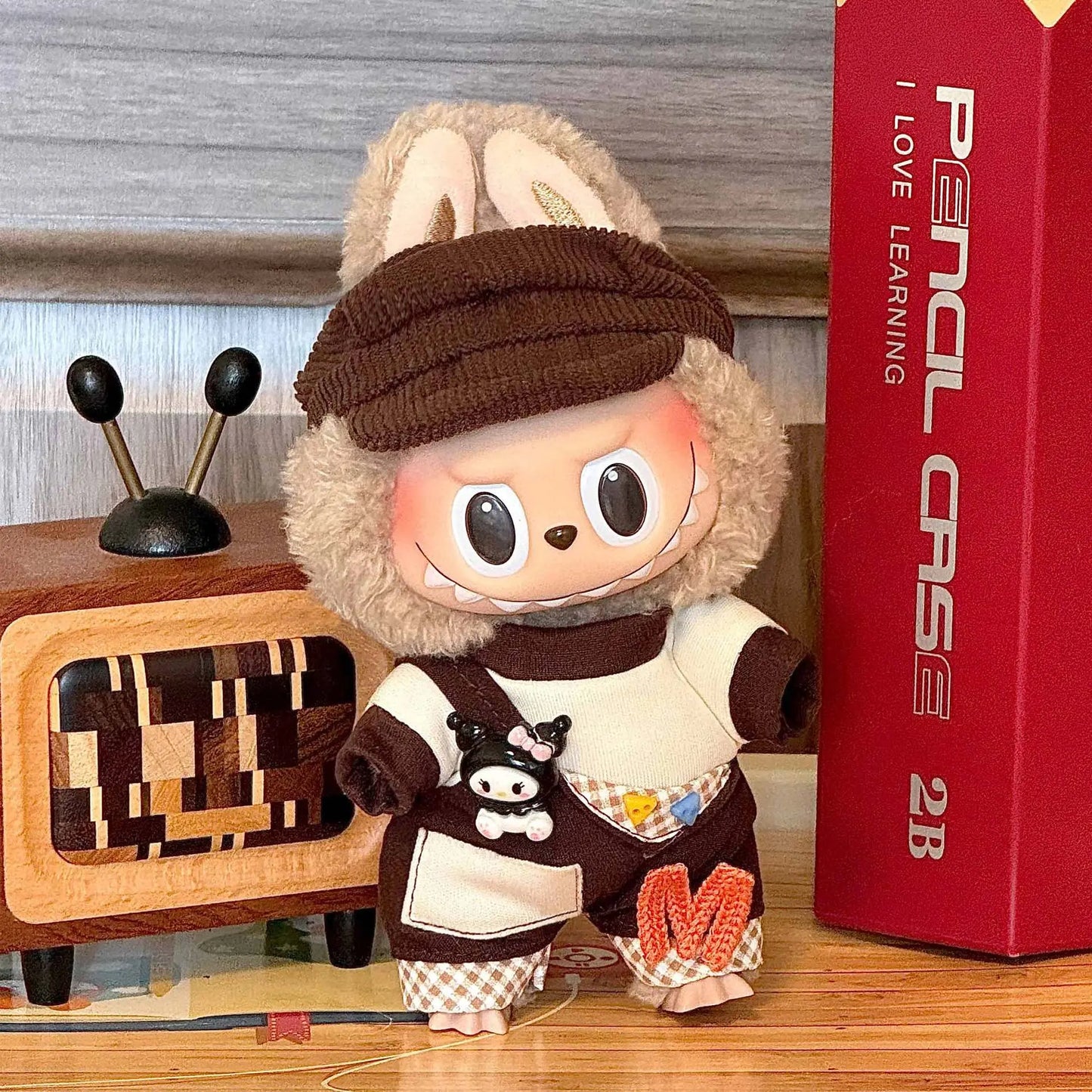 Labubu DIY Vêtements Personnalisés pour Figurines Aura Setup