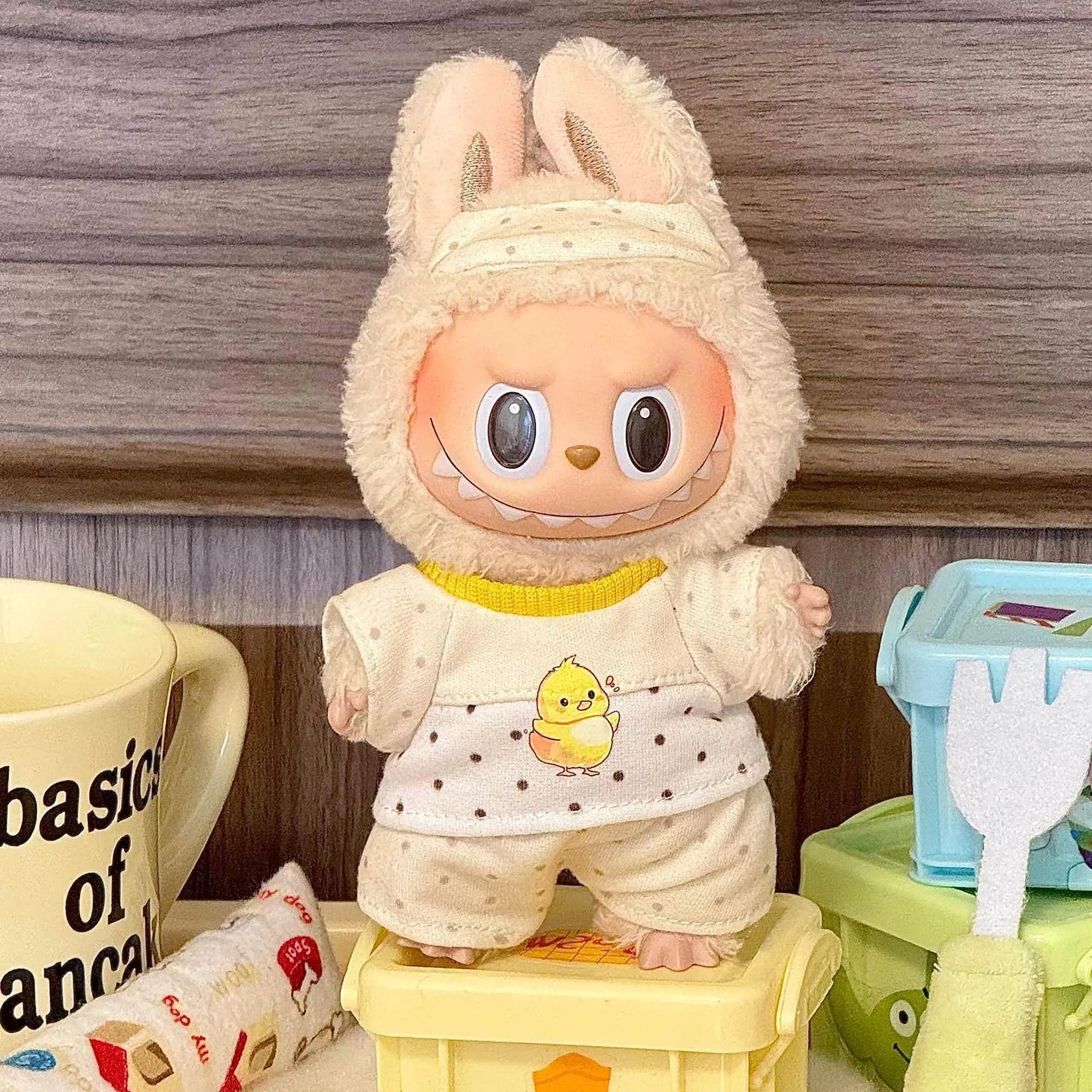 Labubu DIY Vêtements Personnalisés pour Figurines Aura Setup