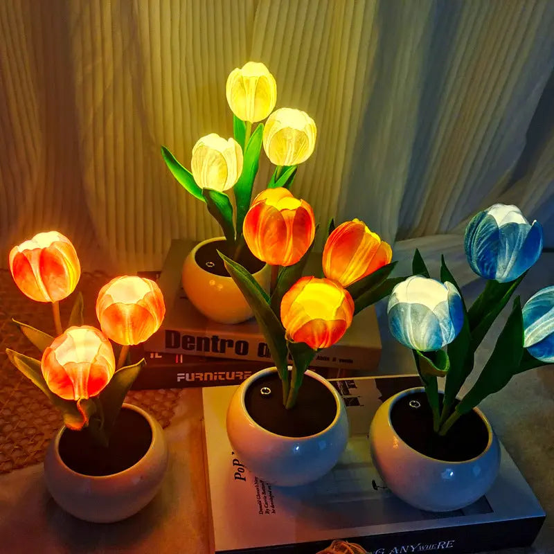 Lampe Tulipe LED Rechargeable eprolo