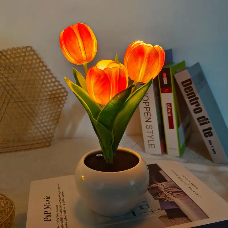 Lampe Tulipe LED Rechargeable eprolo
