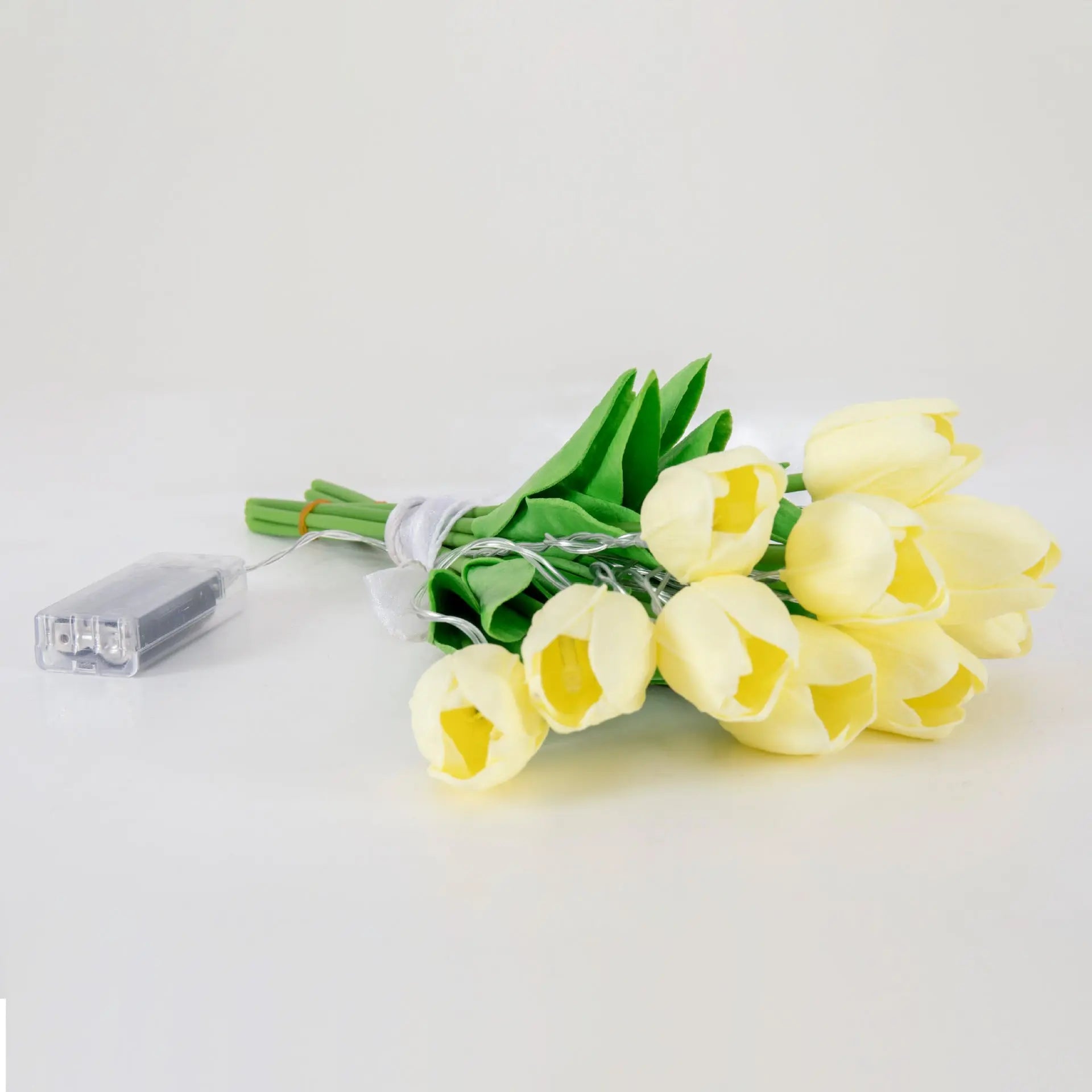 Led Lighting Chain Simulation Tulip Bridal Bouquet Aura Setup