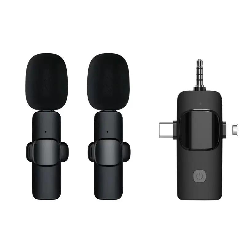 Microphone Cravate Little Bee K1 Trois en Un Aura Setup