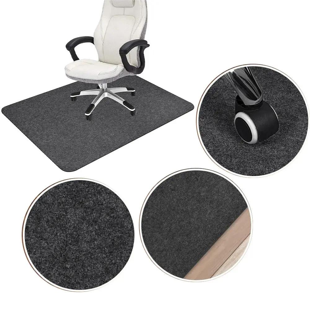 Ochranná podložka pod stoličku, sivá-1