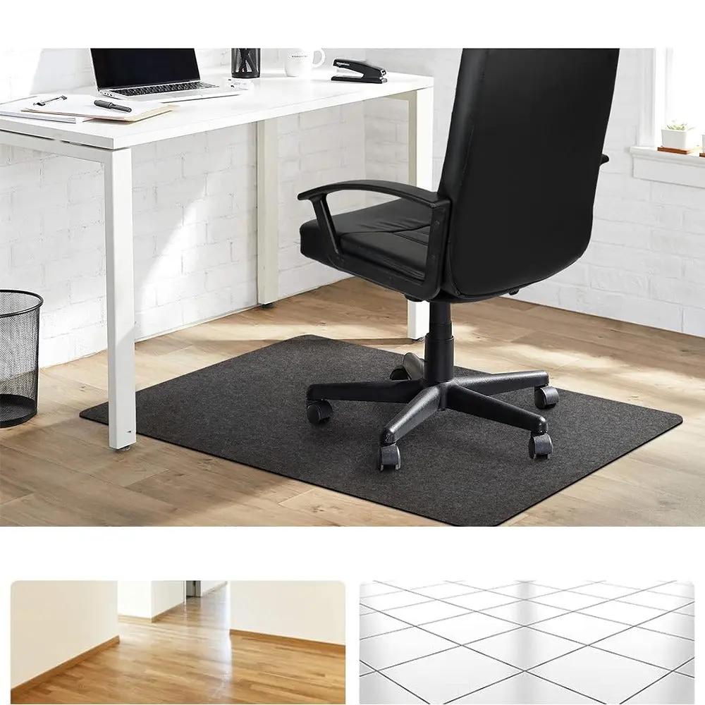 Ochranná podložka pod stoličku, sivá-3