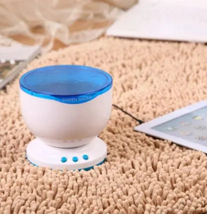 Projecteur Océan LED Enfants - Lampe Projection Vagues 2D Veilleuse Chambre Aura Setup