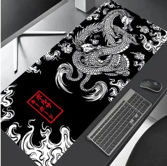 Tech-Inspired Patterned Mouse Pad Aura Setup