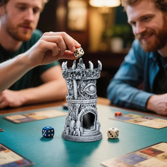 Tour à Dés Cyclops Beholder - Fantasy Accessoire Gaming Aura Setup